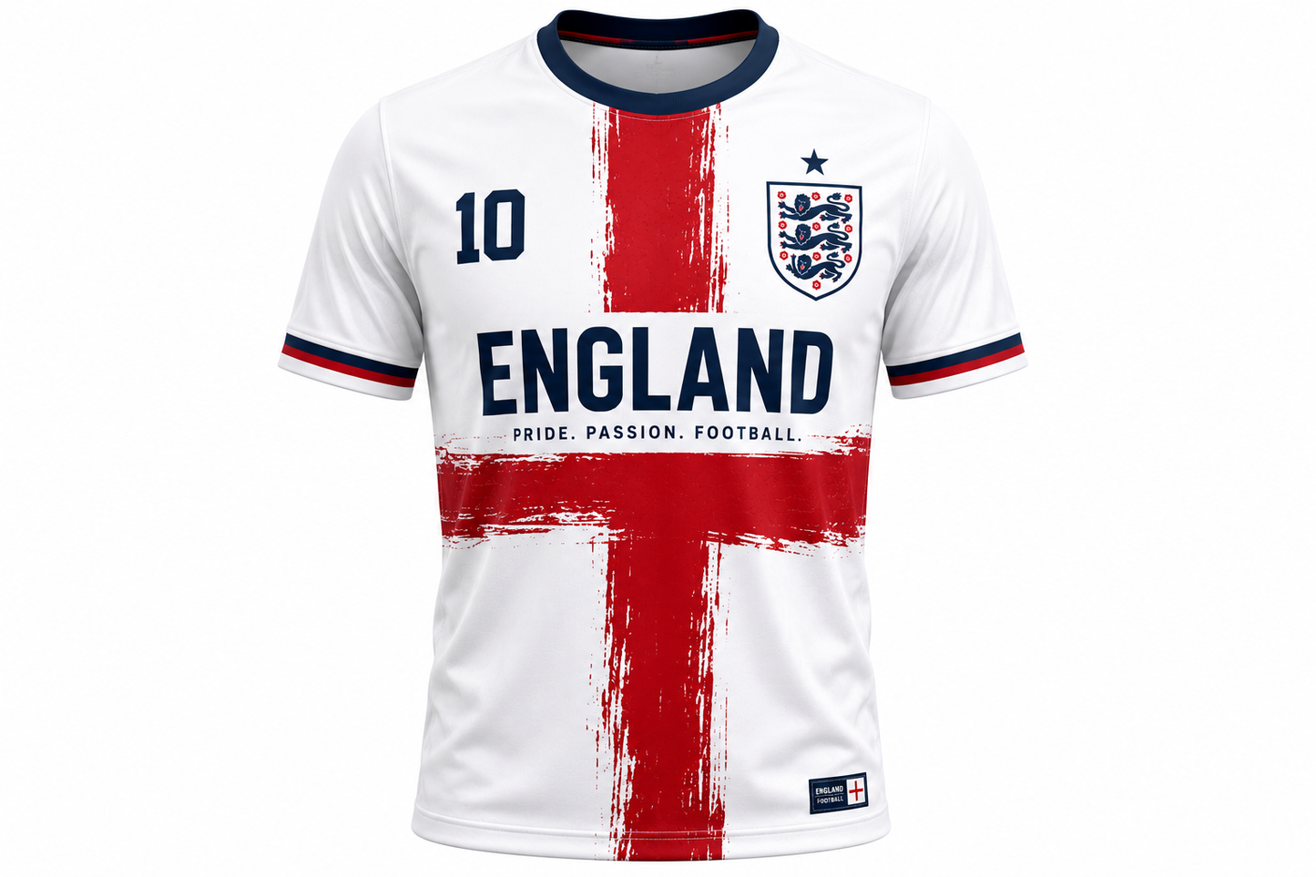 England Football Pride Polo Tee – White